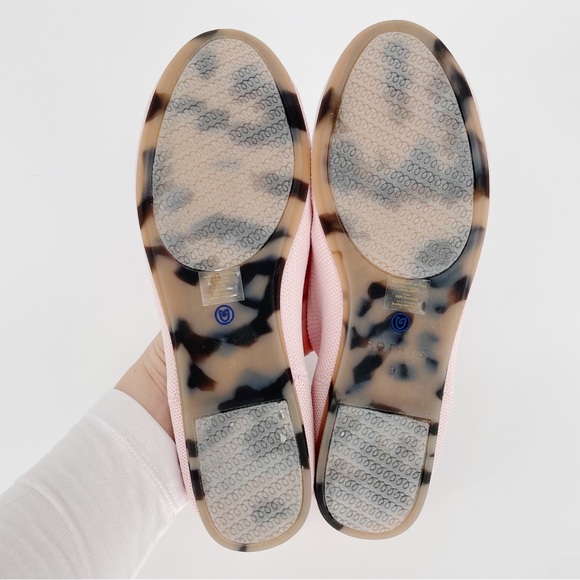 Rothy's Blush Pink The Flat Ballet Knit Shoes - Picture 4 of 7